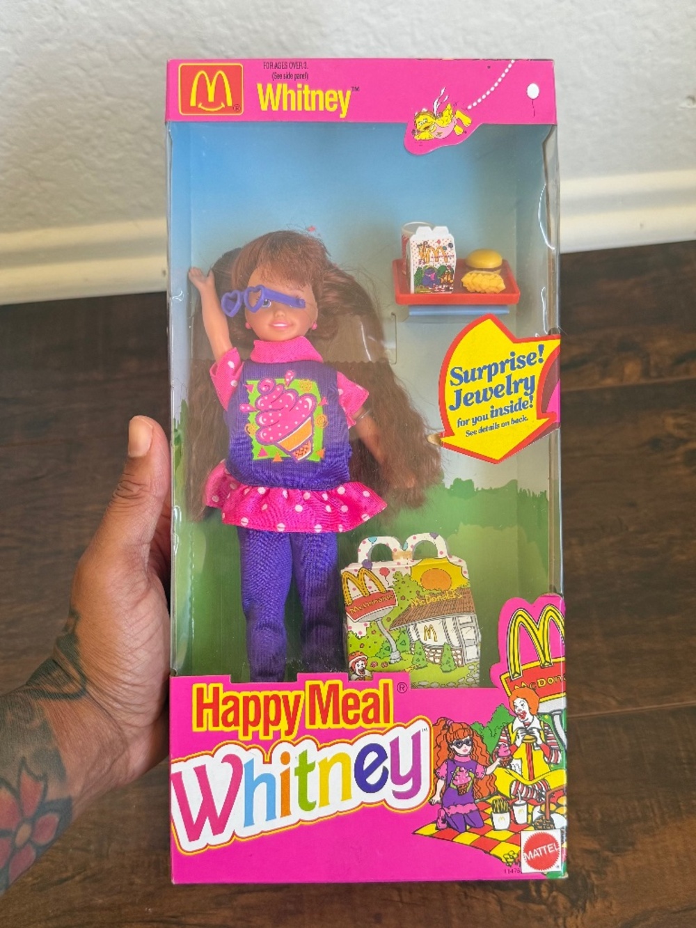 Barbie Happy Meal Whitney Doll Vintage 1993 McDonald's NIB / SEE PHOTOS